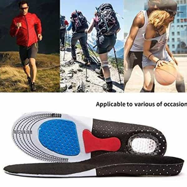 Skudgear 2 Pieces Orthopedic Foot Support Shoe Insoles For Pain Relief Arch (1 Pair) (8 To 12)
