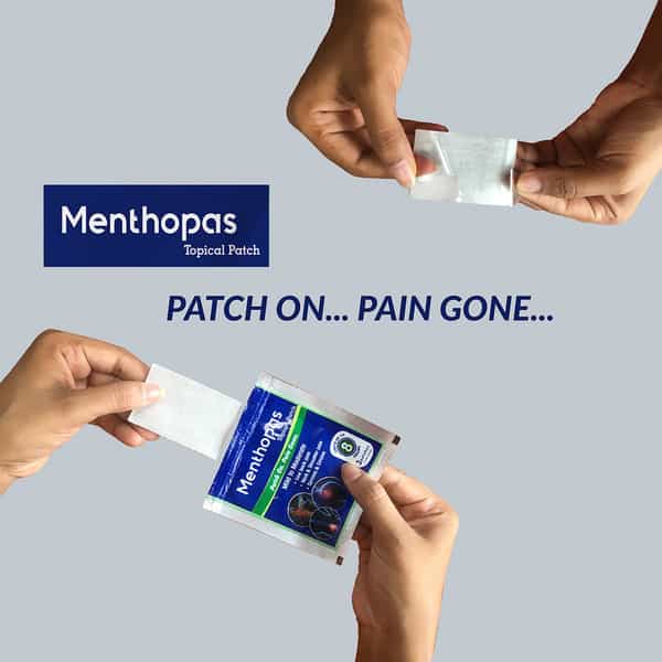 Menthopas Pain Relief Patch - Pack Of 12