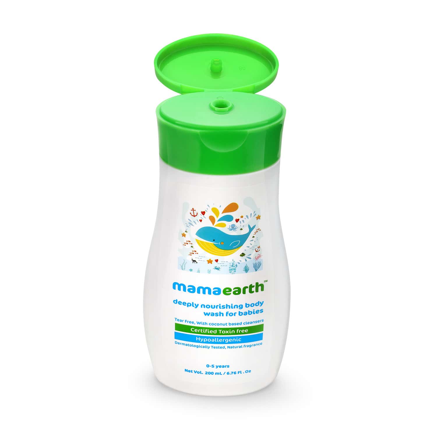 Buy Mamaearth Deeply Nourishing Baby Wash Bottle Of 200 Ml Online at