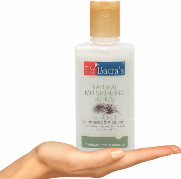 Dr Batra's Natural Moisturizing Lotion Enriched With Echinacea Aloe Vera - 100 Ml
