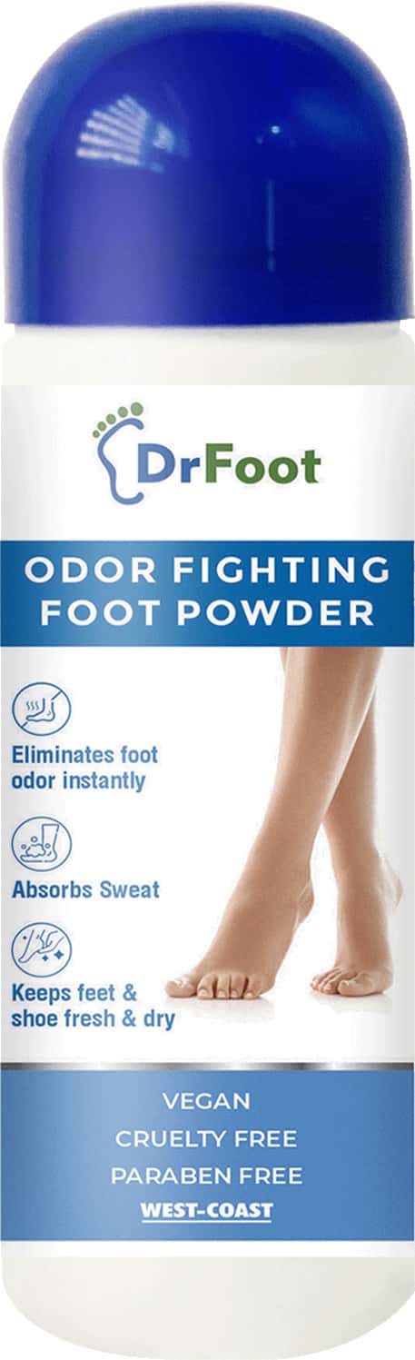 Dr Foot Odor Fighting Foot Powder Eliminates Foot Odor Instantly 100gm