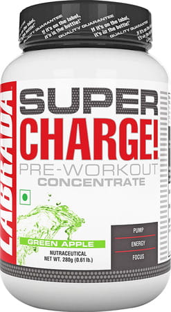 Labrada Super Charge Pre-Workout - 280g (Green Apple)