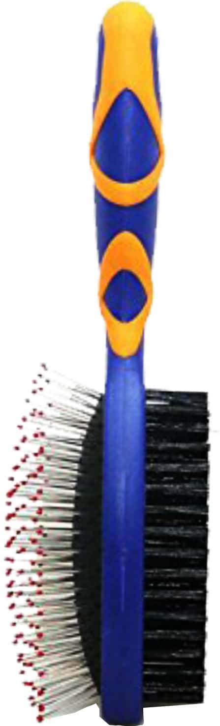 Pawcloud Double Side Dog Grooming Pin Brush Large Pet Deshedding Brush