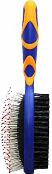 Pawcloud Double Side Dog Grooming Pin Brush Large Pet Deshedding Brush