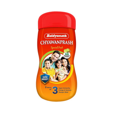 Baidyanath Chyawanprash Special Ayur Kavach 500gm With Free Baid Ayurdant Toothpaste 8gm (Pack Of 3)