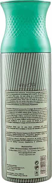 Ajmal Evokesilverhim & Vision Deodorants For Men (200 Ml | Pack Of 2)