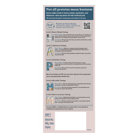 Truebasics Clean Whey 100% Protein Isolate Powder (Vanilla 1kg) | 30g Protein