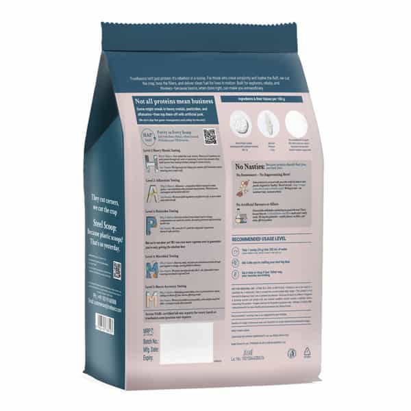 Truebasics Clean Whey 100% Protein Isolate Powder (Vanilla 1Kg) | 30G Protein