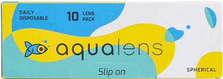 Aqualens Daily Disposable Contact Lenses (10 Lenses/Box) (-2.25)