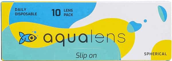 Aqualens Daily Disposable Contact Lenses (10 Lenses/Box) (-2.25)