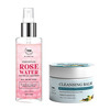 Tnw-The Natural Wash Combo With Cleansing Balm And Steam Distilled Rose Water