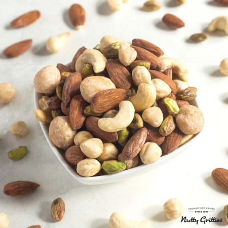 Nutty Gritties Daily Nuts Roasted In Himalayan Pink Salt - 200g