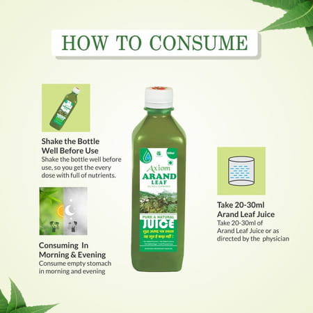 Axiom Arand Leaf Swaras Juice-500ml