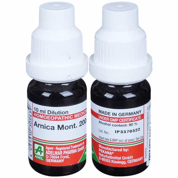 Adel Arnica Dilution 200 10 Ml