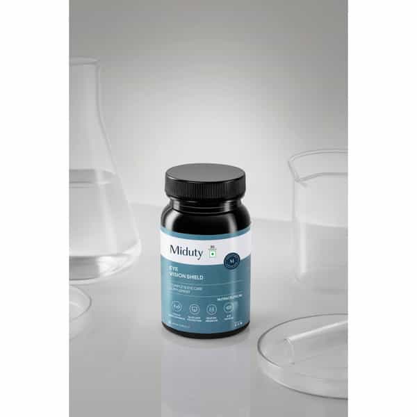Miduty Eye Vision Shield - Lutemax - Astaxanthin - Blue Light Protection - Eye Care - 30 Capsules