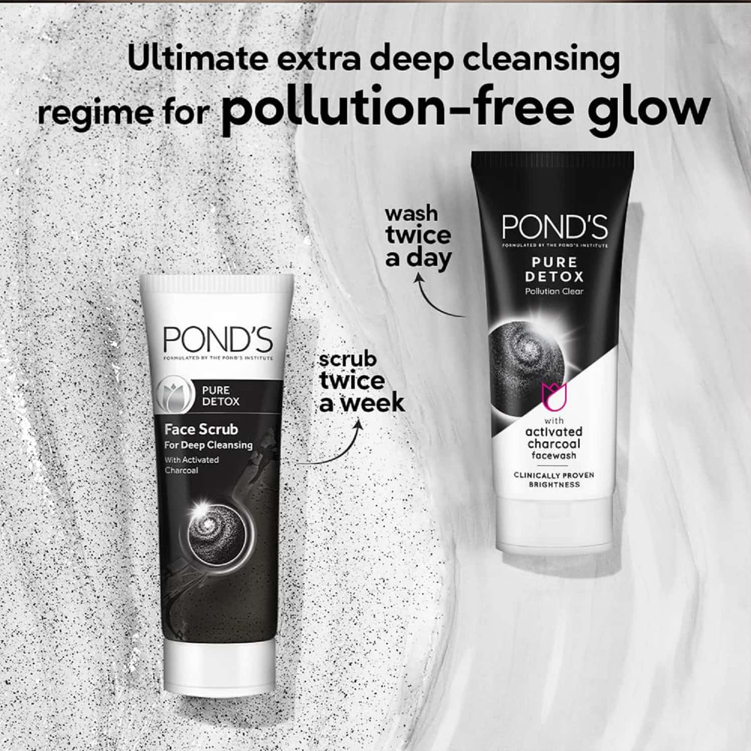 Buy POND S PURE DETOX FACE WASH 200 G WITH ACTIVATED CHARCOAL FOR Buy POND S PURE DETOX FACE WASH 200 G WITH ACTIVATED CHARCOAL FOR