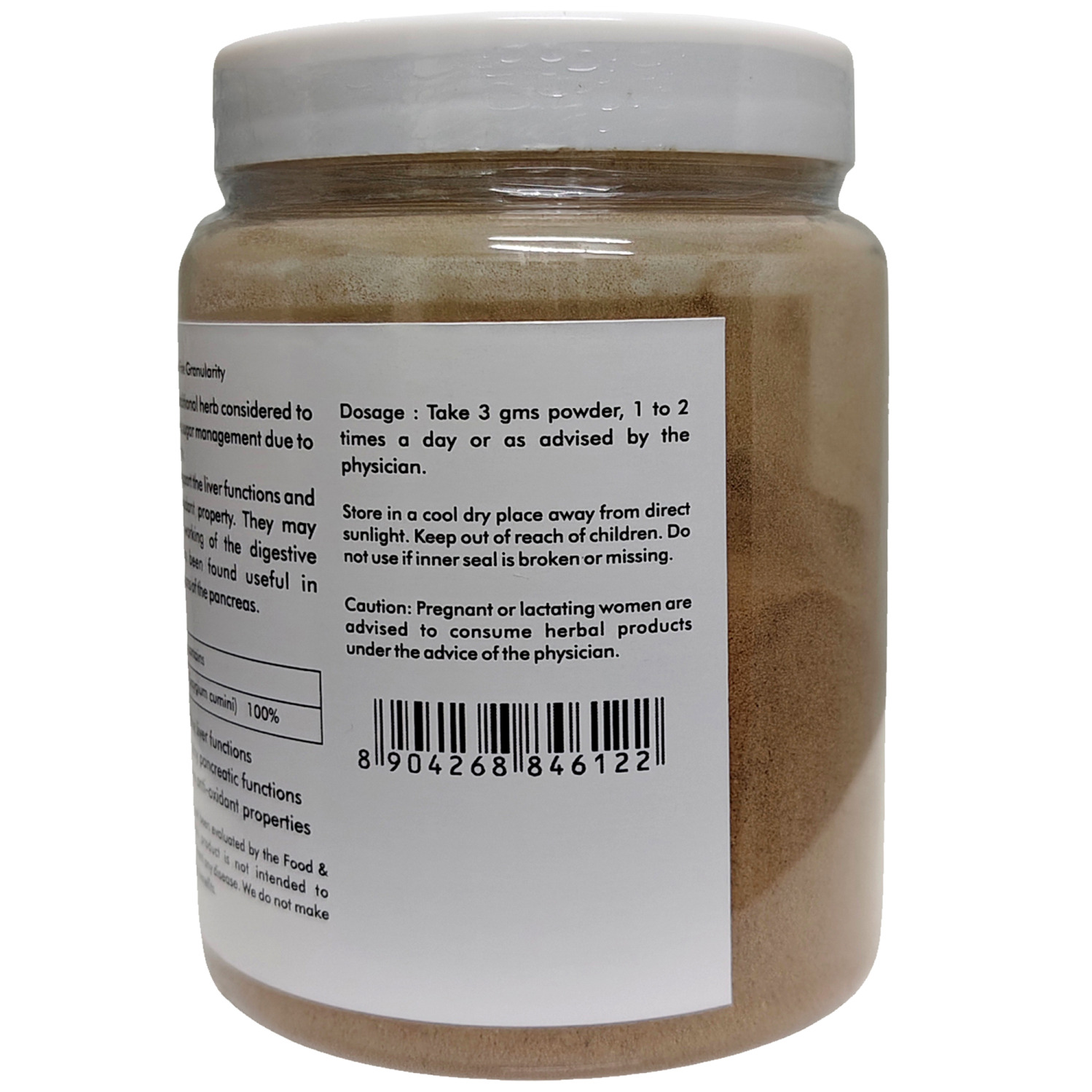 Herbal Hills Jambu Powder 200gms Jamun Seed Powder (Pack Of 5)