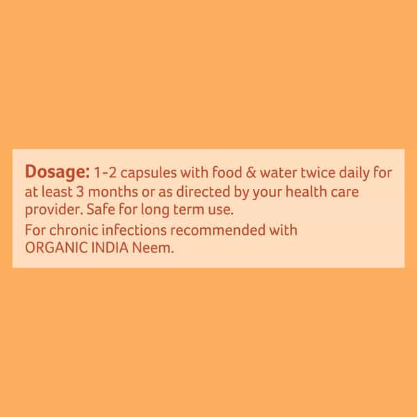 Organic India Immunity - 60 Capsules