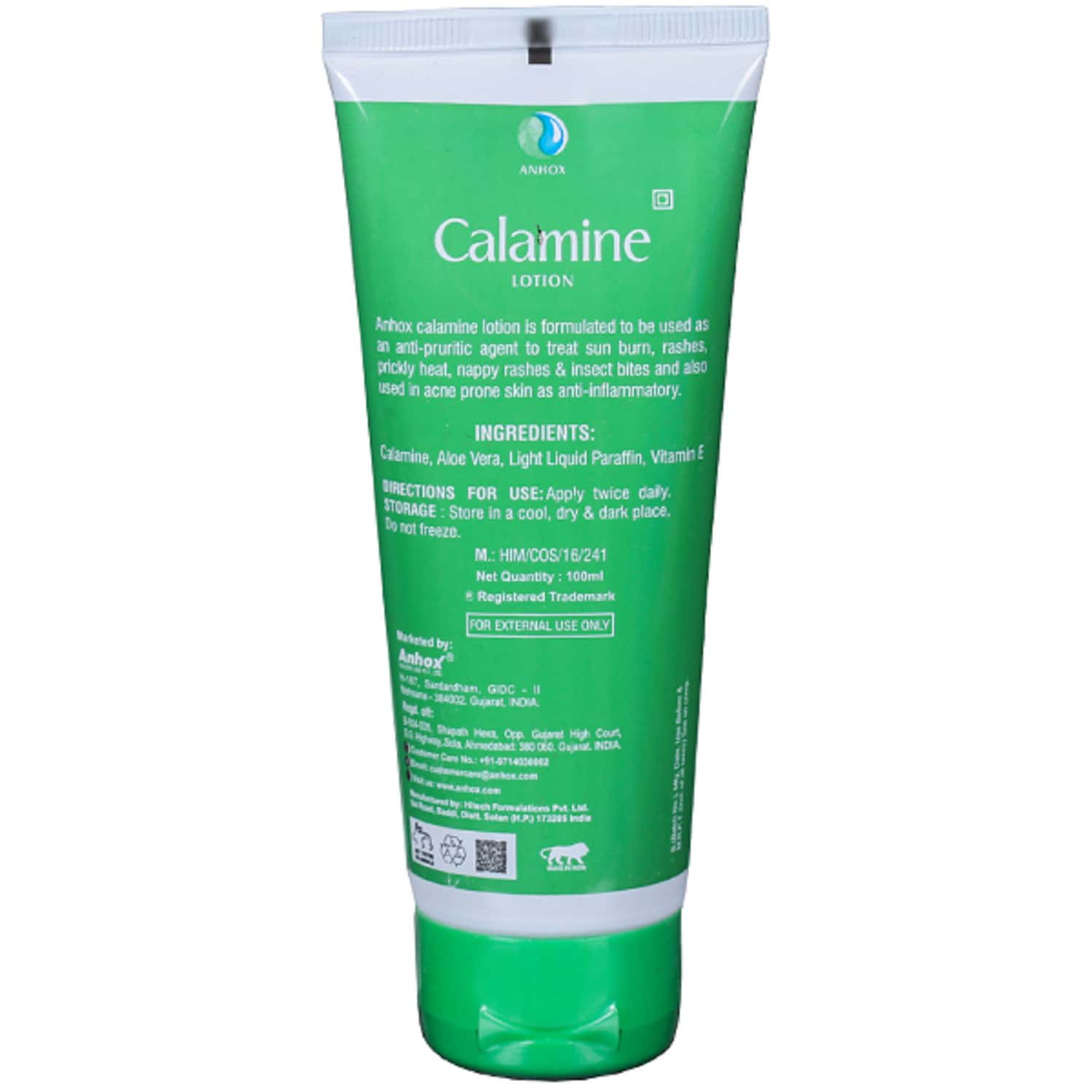 Buy CALAMINE WITH ALOE VERA LOTION 100 ML Online & Get Upto 60 OFF at