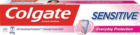 Colgate Sensitive Everyday Protection Anticavity Toothpaste 40 Gm