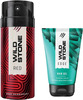 Wild Stone Combo Pack Body Deodorant 150 Ml + Hair Gel 50 Ml (200Ml)