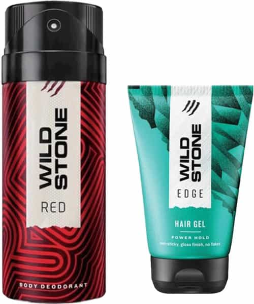 Wild Stone Combo Pack Body Deodorant 150 Ml + Hair Gel 50 Ml (200Ml)