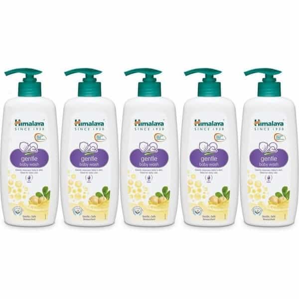 Himalaya Gentle Baby Wash | 400 Ml | Pack Of 5