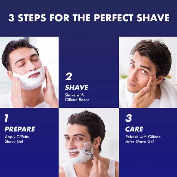 Gillette Shaving Gel Refreshing Breeze With Cocoa Butter -200Ml