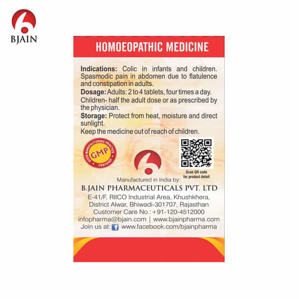 Bjain Bio-Combination No.03 (Colic) Tablet - 25Gm