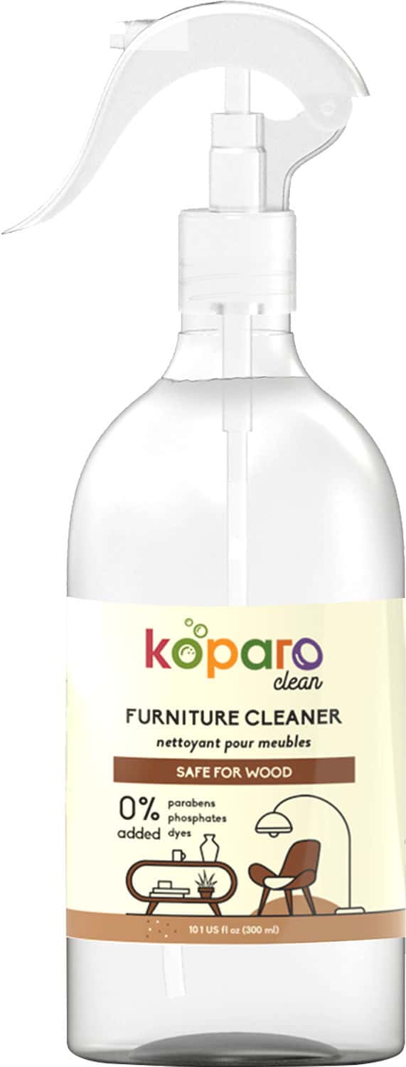Koparo Furniture Cleaner Safe For Wood - Natural & Non Toxic - Pet Friendly - 300 Ml