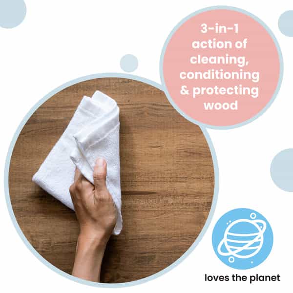 Koparo Furniture Cleaner Safe For Wood - Natural & Non Toxic - Pet Friendly - 300 Ml