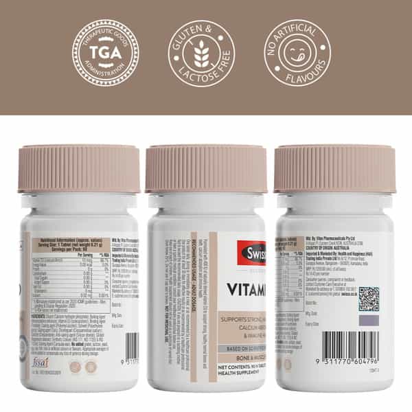 Swisse Ultiboost Vitamin D Tablet 90 No's