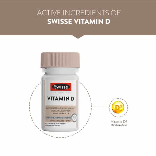 Swisse Ultiboost Vitamin D Tablet 90 No's