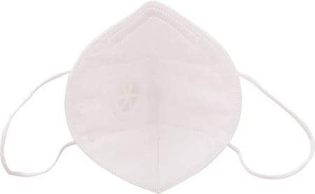 Advind Healthcare Kn95 Mask With One Valve (Adults Free Size White)
