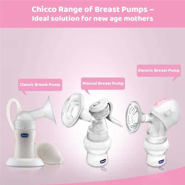 Chicco Manual Breast Pump Natfeeling Stepup