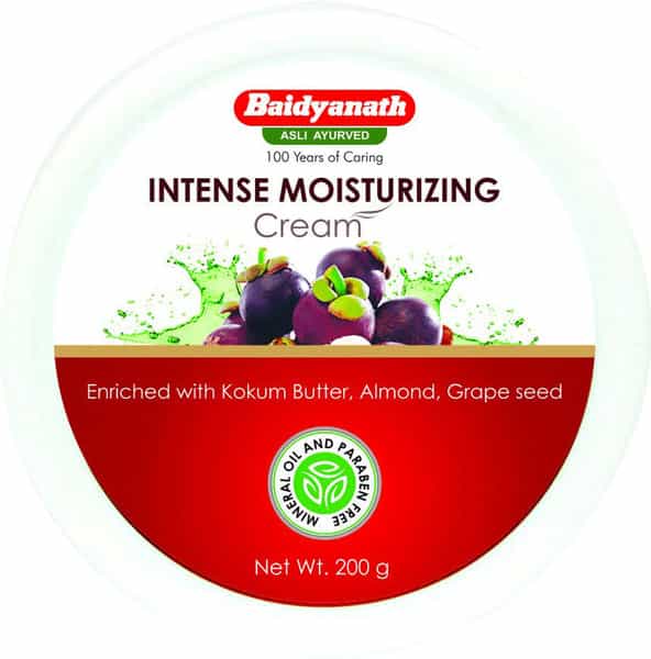 Baidyanath Asli Ayurved Intense Moisturizing Cream - 200 Gm (Pack Of 2)