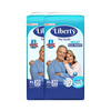 Liberty Eco Adult Diaper Extra Large (Xl) 40 Count Waist Size 38-65 Inch Pack Of 2 20 Count/Pack