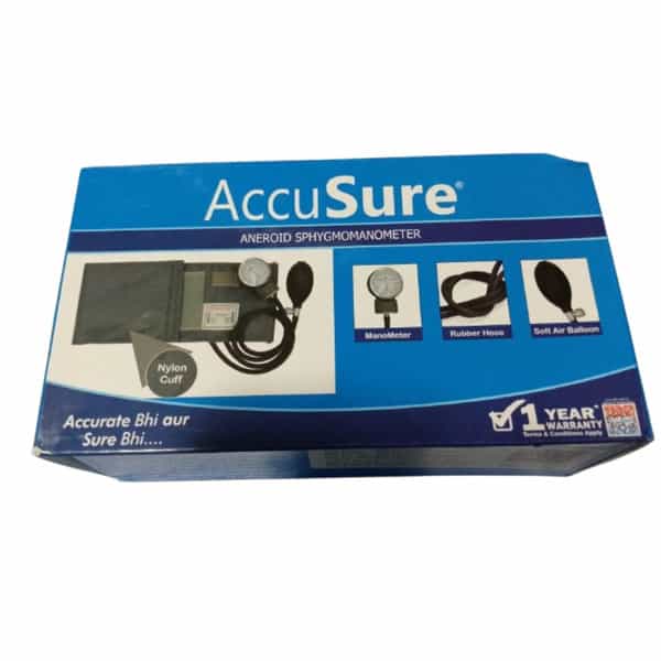Accusure Aneroid Sphygmomanometer | Bp Monitor