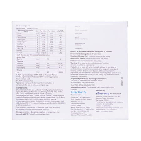 New Mumfer Max Strip Of 15 Tablets