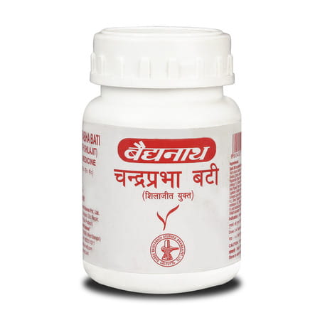 Baidyanath Chandraprabha Bati | Enriched With Shuddha Shilajit And 40 Others Ayurvedic Herbs - 80n