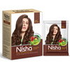 Nisha Henna Based Hair Color Dark Brown 60g | Henna Powder Hair Color Dye Brown Hair Colour