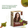 Nisha Henna Based Hair Color Dark Brown 60g | Henna Powder Hair Color Dye Brown Hair Colour