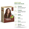 Nisha Henna Based Hair Color Dark Brown 60g | Henna Powder Hair Color Dye Brown Hair Colour