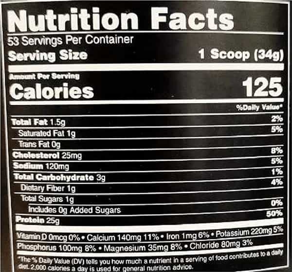 Universal Nutrition Animal Whey Chocolate 5 Lb (2.3 Kg)