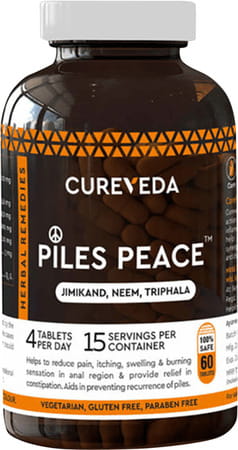 Cureveda Piles Peace Tablet 60