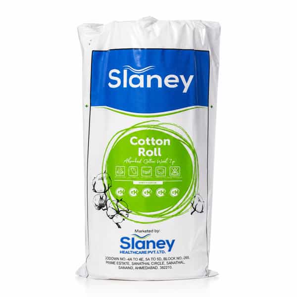 Slaney Absorbent Cotton Wool Roll - 500Gm