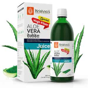 Krishna's Special Aloe Vera High Fiber Juice - 1 Litre