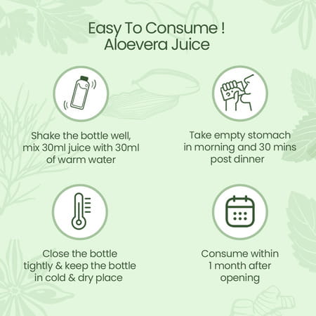Krishna's Special Aloe Vera High Fiber Juice - 1 Litre