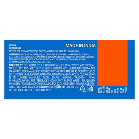 Savlon Cool Soap 4 X 40 G