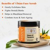 Shizen Bio-Cosmetics By Nature Honey & Turmeric Ubtan Scrub For Exfoliation & Pigmentation(100gm)